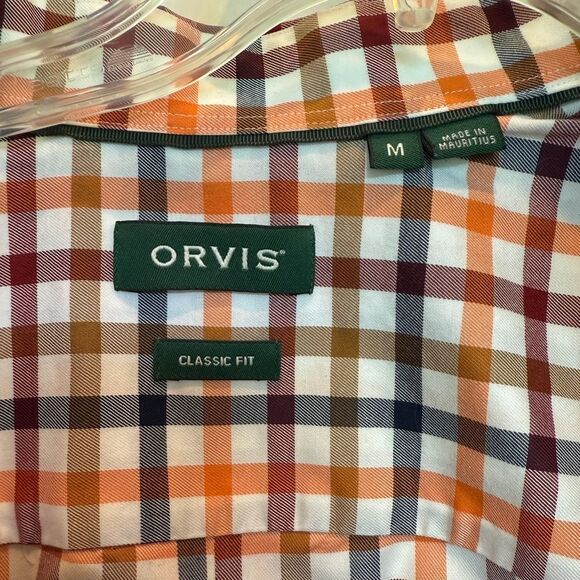 Orvis Men’s Medium Wrinkle Free Button Down Long Sleeve Shirt. - Picture 8 of 8